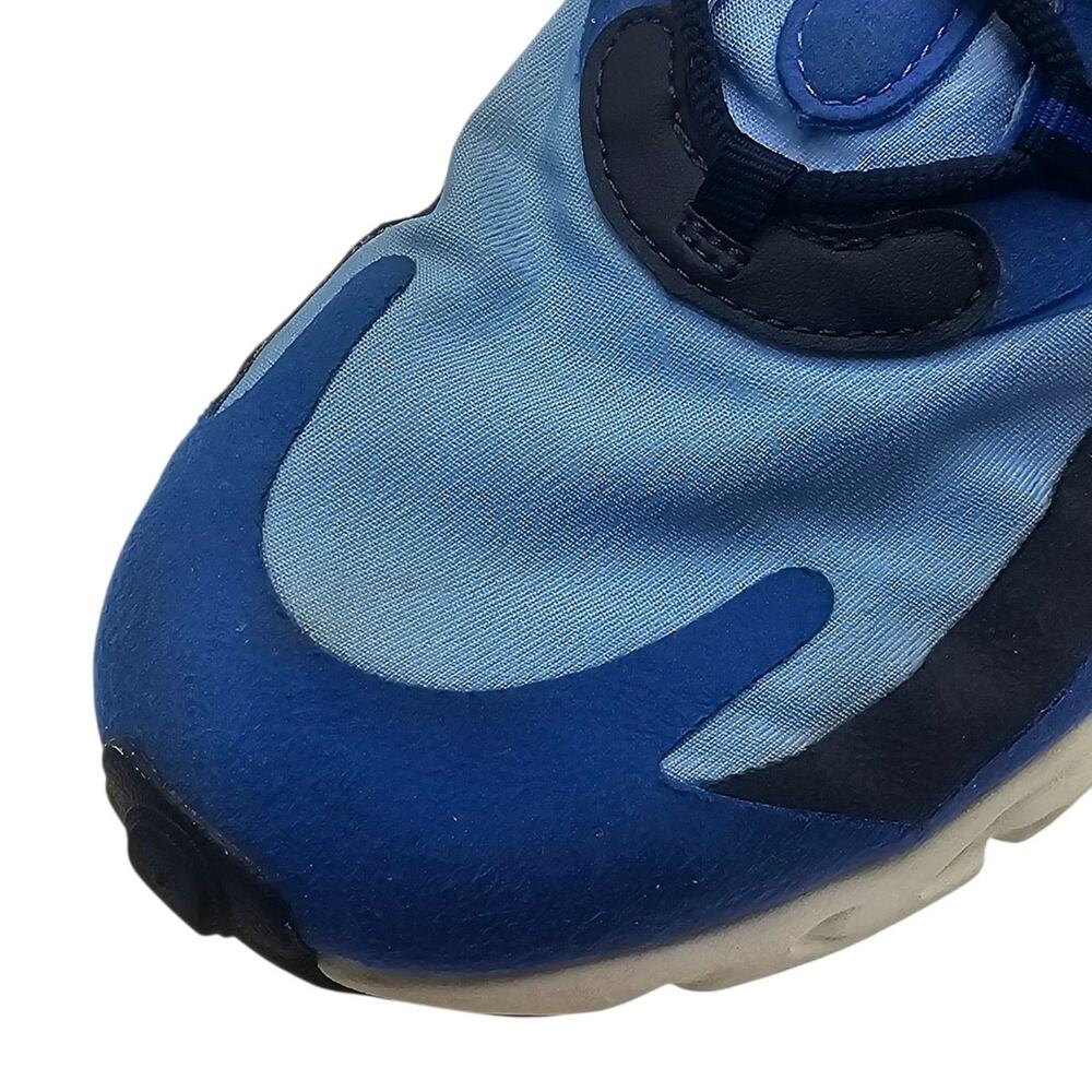 Nike Triple Blue Air Max 270 React Casual Sneakers - Picture 9 of 12